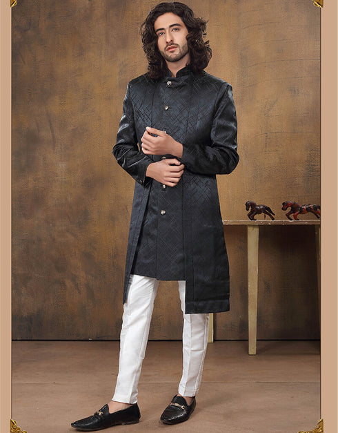 Off White Kurta Imported Pant