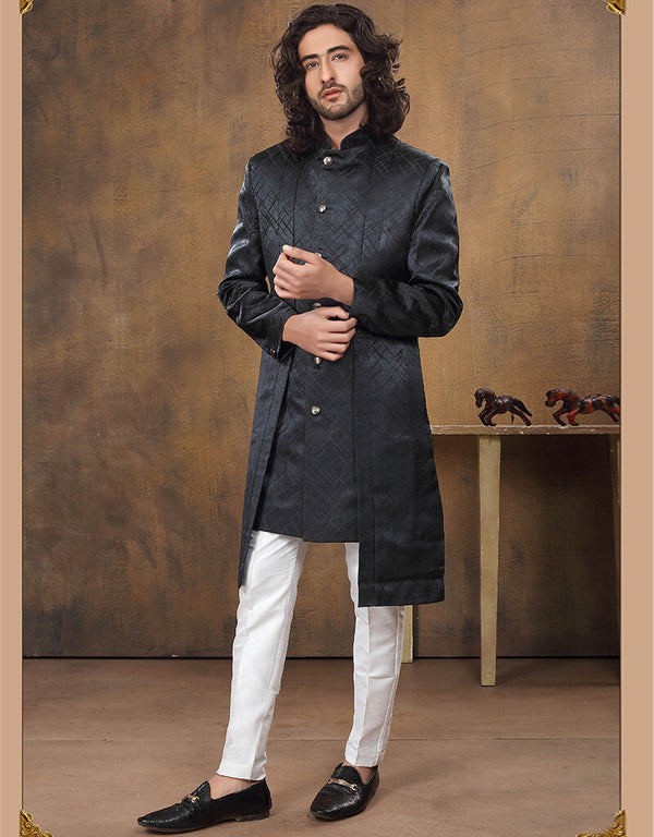 Off White Kurta Imported Pant