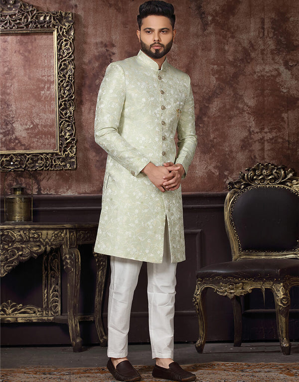 Pista Kurta Jacquard Pant
