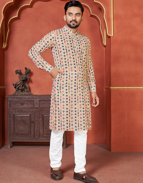 Rose Gold Kurta 14 kg Heavy Rayon Pant