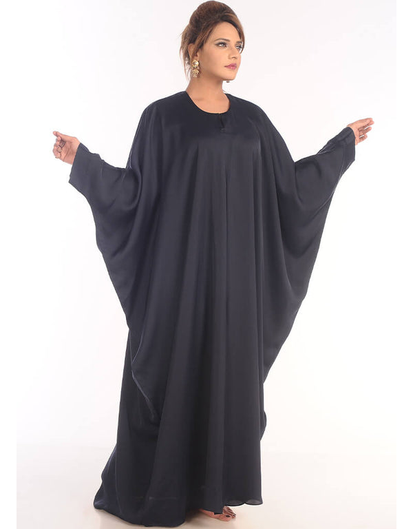 Trendy Black Georgette Hand Embroidery Party Wear Kaftan