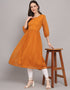Mustard Georgette N/A Straight