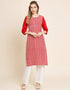 Red Soft Chinon Na Straight