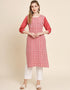 Light Red Soft Chinon Na Straight