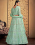 Pista Georgette Lehenga Choli Back View