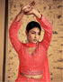 Neon Art Silk Lehenga Choli Closure View