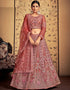 Pink Taupe Soft Net Lehenga Choli