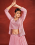 Pink Georgette Lehenga Choli Salwar Kameez