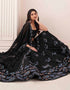 Black Georgette Lehenga Choli Closure View