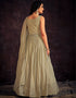 Pista Georgette N/A Anarkali Closure View
