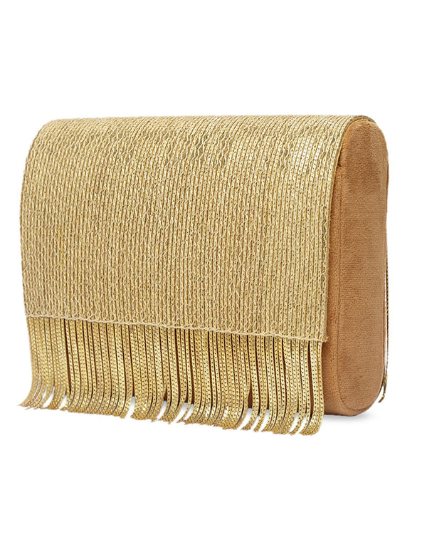 Maroon Trendy Handworked Designer Heavy Clutches-Accessories