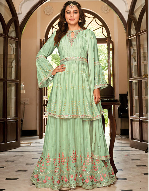 Pista Chinon Lehenga Suit