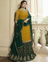 Musterd Satin Georgette Lehenga Suit