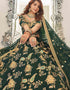 Green Art Silk Lehenga Choli Salwar Kameez