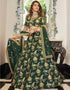 Green Art Silk Lehenga Choli