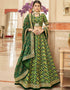 Green Art Silk Lehenga Choli