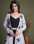 Black Silk Palazzo Suit Salwar Kameez