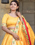 Yellow Paithani Silk Lehenga Choli Salwar Kameez