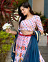 Pink Chinon Lehenga Choli Salwar Kameez