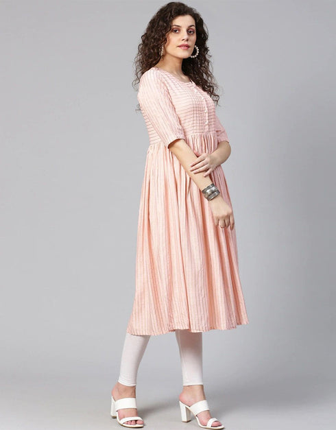 Pink Viscose Rayon N/A Straight Back View