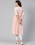 Pink Viscose Rayon N/A Straight Salwar Kameez