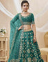 Green Art Silk Lehenga Choli Salwar Kameez
