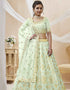 Pista Art Silk Lehenga Choli Salwar Kameez