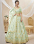 Pista Art Silk Lehenga Choli
