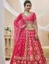 Pink Art Silk Lehenga Choli Salwar Kameez