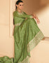 Mehendi Green Premium Silk N/A Anarkali Closure View