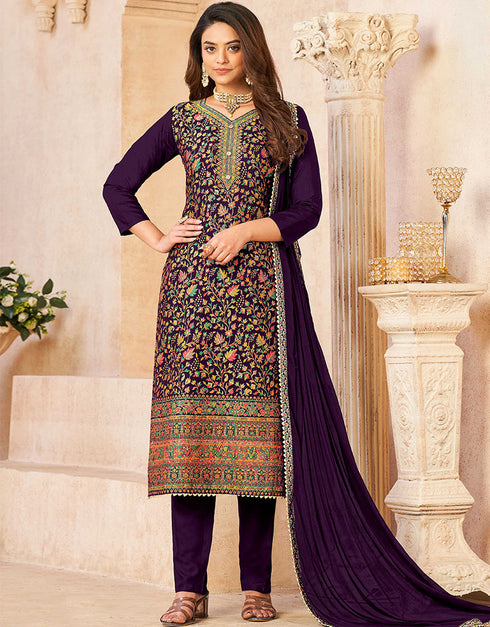 Wine Dola Pant Straight