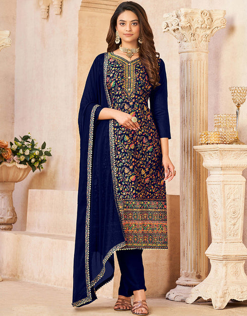 Blue Dola Pant Straight