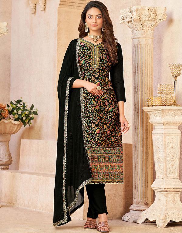 Black Dola Pant Straight