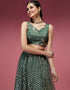 Lime Green Silk Lehenga Choli Salwar Kameez
