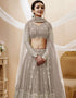 Grey Georgette Lehenga Choli Salwar Kameez