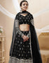 Black Georgette Lehenga Choli Salwar Kameez