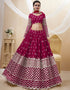 Hot Pink Georgette Lehenga Choli