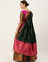 Pink Lichi Silk Lehenga Choli Salwar Kameez