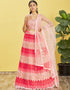 Light Pink Slub Silk Lehenga Choli