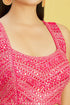 Pink Slub Silk Lehenga Choli Salwar Kameez