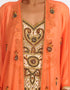 Islamic Multi Color Georgette Hand Embroidery Party Wear Kaftan