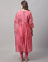 Designer Party Wear Heavy Chanderi Modal Butti Salwar Suit Pink Chanderi Modal Butti Pant Straight Side View