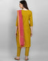 Designer Party Wear Ruby Readymade Suit Mustrad Ruby Cotton Silk Pant Straight Side View
