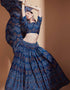 Party Wear Chinon Heavy Lehenga Choli Collection Multi Chinon Lehenga Choli Close-up View