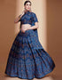 Party Wear Chinon Heavy Lehenga Choli Collection Multi Chinon Lehenga Choli Front View