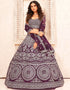 Designer Wedding Wear Heavy Lehenga Choli Collection Multi Soft Net Lehenga Choli Front View