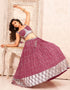 Designer Wedding Wear Heavy Lehenga Choli Collection Pink Faux Georgette Lehenga Choli Close-up View