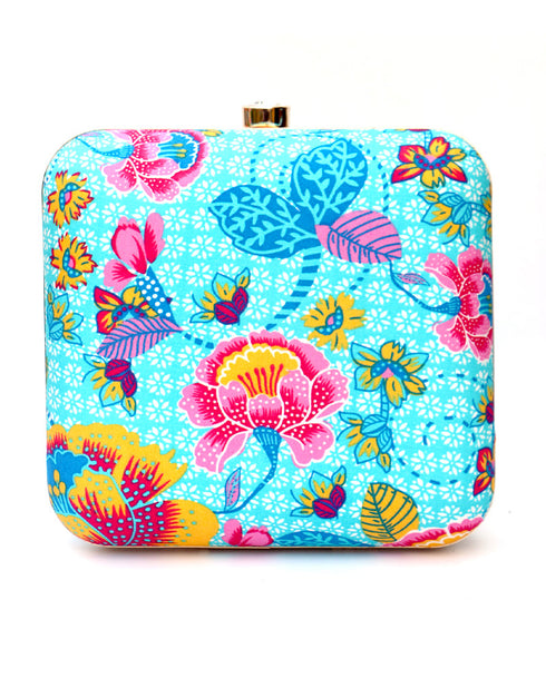 Sky Designer Printed Heavy Clutches-Accessories