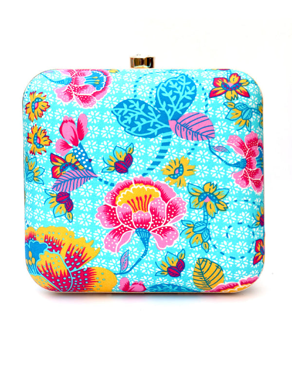 Sky Designer Printed Heavy Clutches-Accessories
