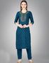 Traditional Function Wear Readymade Cotton Magic Slub Suit Collection Morpich Cotton Magic Slub Pant Straight Close-up View